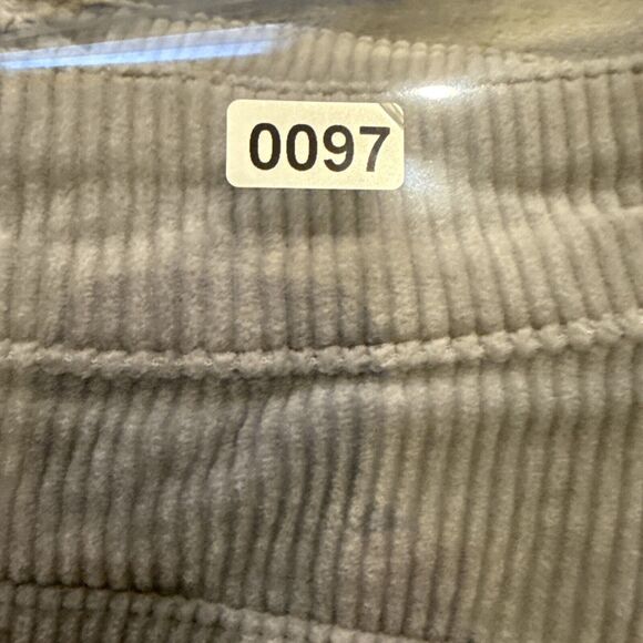 Divided Sz.4 Women's Corduroy Grey Pants 98% Cotton 2% Elastane NICE SOFT - Picture 12 of 12